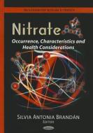 Nitrate edito da Nova Science Publishers Inc