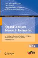 Applied Computer Sciences in Engineering edito da Springer-Verlag GmbH