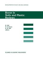 Boron in Soils and Plants: Reviews edito da Springer Netherlands