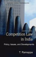 Competition Law In India di T. Ramappa edito da Oup India