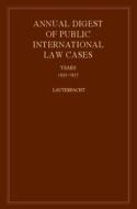 International Law Reports di H. Lauterpacht edito da Cambridge University Press