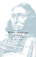 Milton's Languages di John K. Hale edito da Cambridge University Press