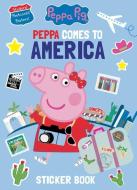 Peppa Comes to America Sticker Book (Peppa Pig) di Golden Books edito da GOLDEN BOOKS PUB CO INC
