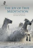 The joy of True Meditation di Jeff Foster edito da Non-Duality Press
