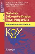 Deductive Software Verification: Future Perspectives edito da Springer International Publishing