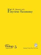 Potyvirus Taxonomy edito da Springer Vienna
