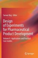 Design of Experiments for Pharmaceutical Product Development edito da Springer Singapore