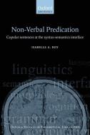 Nonverbal Predication di Isabelle Roy edito da OUP Oxford