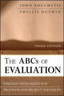 The ABCs of Evaluation di John Boulmetis edito da John Wiley & Sons