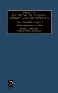 Research in the History of Economic Thought and Methodology di John Rogers Commons, J. Samuels Warren J. Samuels, Warren J. Samuels edito da Emerald Group Publishing Limited