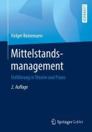 Mittelstandsmanagement di Holger Reinemann edito da Springer-Verlag GmbH