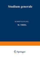 Studium Generale di Karl Heinrich Bauer, Ludwig Curtius, Manfred Thiel edito da Springer Berlin Heidelberg