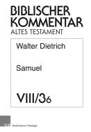 Samuel di Walter Dietrich edito da Vandenhoeck + Ruprecht