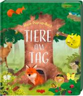 Mein Pop-up-Buch - Tiere am Tag di Becky Davies edito da HABA Sales GmbH & Co.KG