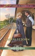 Want Ad Wedding di Cheryl St John edito da Love Inspired