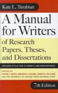 A Manual for Writers of Research Papers, Theses, and Dissertations: Chicago Style for Students and Researchers di Kate L. Turabian edito da Perfection Learning