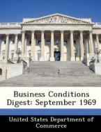 Business Conditions Digest edito da Bibliogov