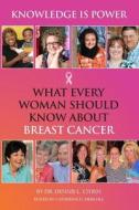 Knowledge Is Power: What Every Woman Should Know about Breast Cancer di Mb Chb Phd Dennis L. Citrin, Dr Dennis L. Citrin, D. L. Citrin edito da Createspace