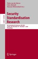 Security Standardisation Research edito da Springer International Publishing