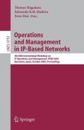 Operations and Management in IP-Based Networks edito da Springer Berlin Heidelberg