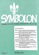 Symbolon - Jahrbuch für Symbolforschung edito da Lang, Peter GmbH