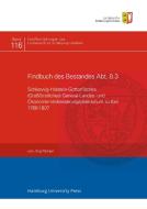 Findbuch des Bestandes Abt. 8.3 di Jörg Rathjen edito da Hamburg University Press