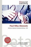 Paul MBA Abessole edito da Betascript Publishing