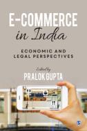 E-Commerce in India: Economic and Legal Perspectives edito da SAGE PUBN