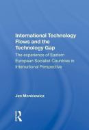 International Technology Flows and the Technology Gap di Jan Monkiewicz edito da Taylor & Francis Ltd