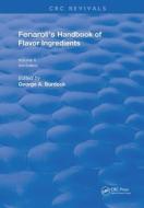 Handbook Of Flavor Ingredients di Thomas E. Furia edito da Taylor & Francis Ltd