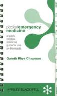 Pocket Emergency Medicine di Gareth Rhys Chapman edito da John Wiley And Sons Ltd