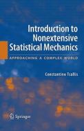 Introduction to Nonextensive Statistical Mechanics di Constantino Tsallis edito da Springer-Verlag GmbH