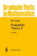 Probability Theory II di M. Loeve edito da Springer-Verlag GmbH
