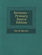 Sermons di David Barnes edito da Nabu Press