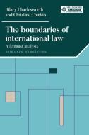 The Boundaries Of International Law di Hilary Charlesworth, Christine Chinkin edito da Manchester University Press