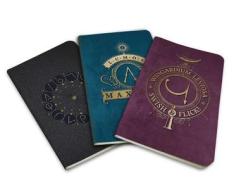 Harry Potter: Spells Pocket Notebook Collection (Set of 3) di Insight Editions edito da Insights