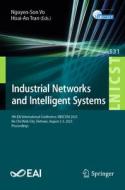 Industrial Networks and Intelligent Systems edito da Springer Nature Switzerland
