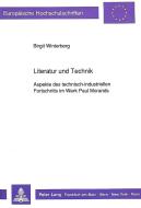 Literatur und Technik di Birgit Winterberg edito da Lang, Peter GmbH