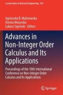 Advances In Non-integer Order Calculus And Its Applications edito da Springer