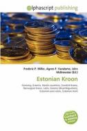 Estonian Kroon edito da Vdm Publishing House
