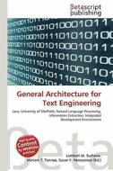 General Architecture for Text Engineering edito da Betascript Publishing