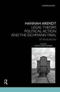 Hannah Arendt di Peter (University of Adelaide Burdon edito da Taylor & Francis Ltd