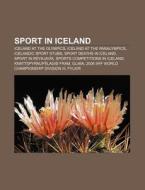 Sport In Iceland: Glima, Keflav K F, Ic di Books Llc edito da Books LLC, Wiki Series