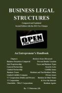 Business Legal Structures: Compared and Explained di T. Patterson J. D. edito da Createspace