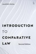 Introduction to Comparative Law di Jaakko Husa edito da HART PUB