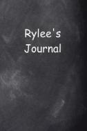 Rylee Personalized Name Journal Custom Name Gift Idea Rylee: (Notebook, Diary, Blank Book) di Distinctive Journals edito da Createspace Independent Publishing Platform