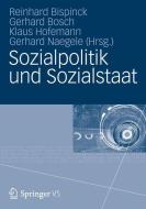 Sozialpolitik und Sozialstaat edito da VS Verlag für Sozialwissenschaften