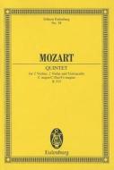 String Quintet C Major Kv 515 di WOLFGANG AMA MOZART edito da Schott & Co