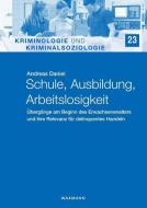 Schule, Ausbildung, Arbeitslosigkeit di Andreas Daniel edito da Waxmann Verlag GmbH
