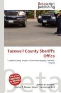 Tazewell County Sheriff's Office edito da Betascript Publishing